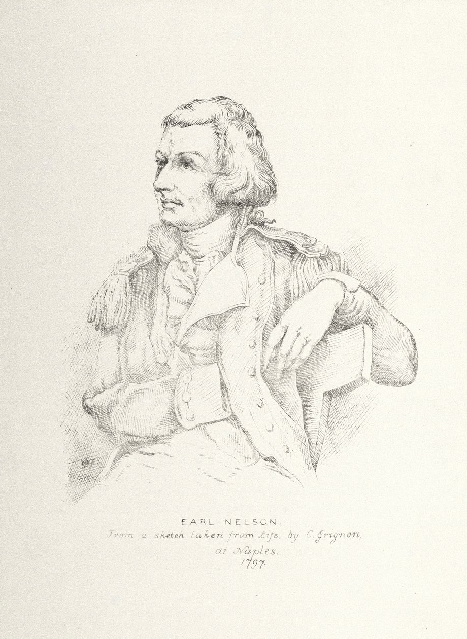 Horatio Nelson (1758-1805) (akwaforta) autorstwa Charles Grignion