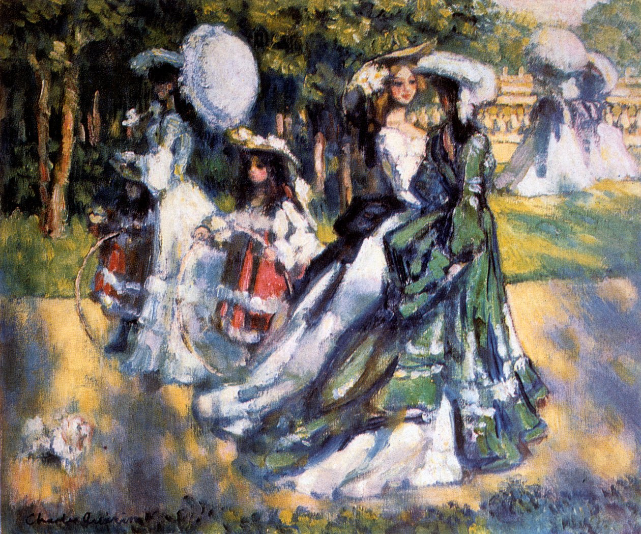 Promenada, c1911 autorstwa Charles Guerin
