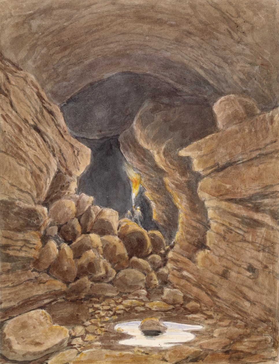 Widoki, Europa Północna, tom 1 (wc i grafit na papierze) autorstwa Charles Hamilton Smith