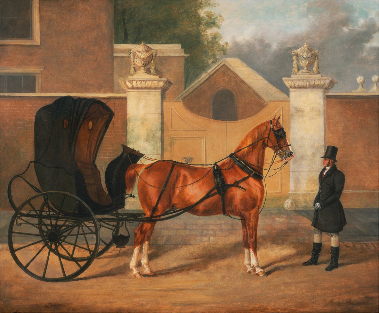 Powozy dżentelmenów: kabriolet autorstwa Charles Hancock
