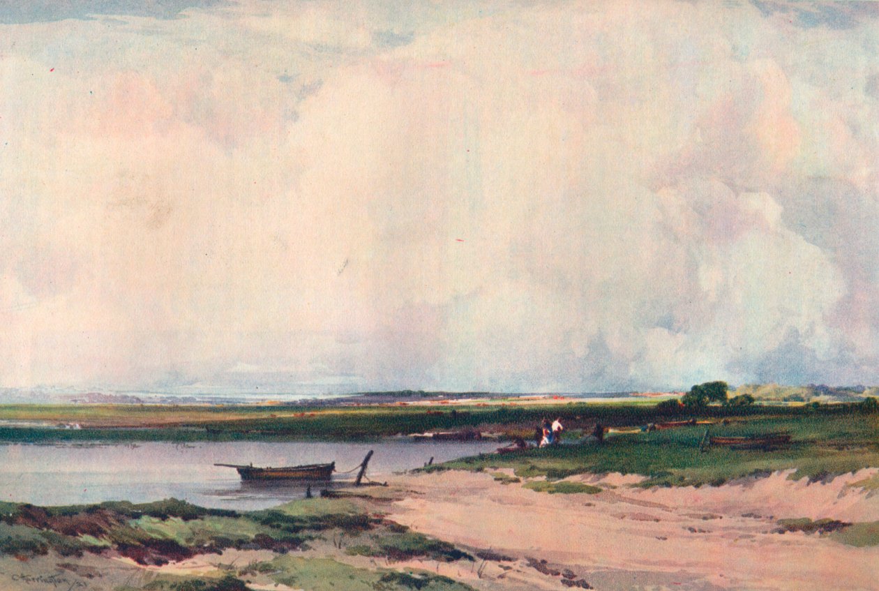 W pobliżu Bognor, Sussex, ok. 1922 r. autorstwa Charles Harrington
