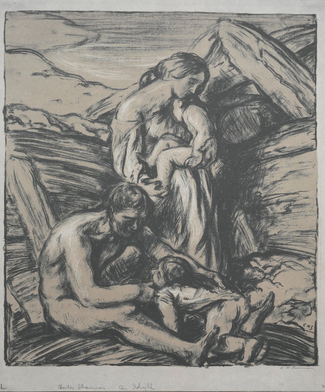 Sielanka, 1905. autorstwa Charles Haslewood Shannon