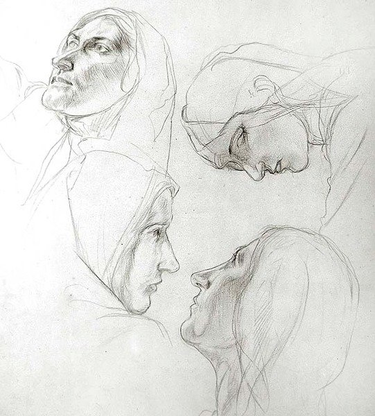 Studiuj dla mądrych i głupich dziewic autorstwa Charles Haslewood Shannon