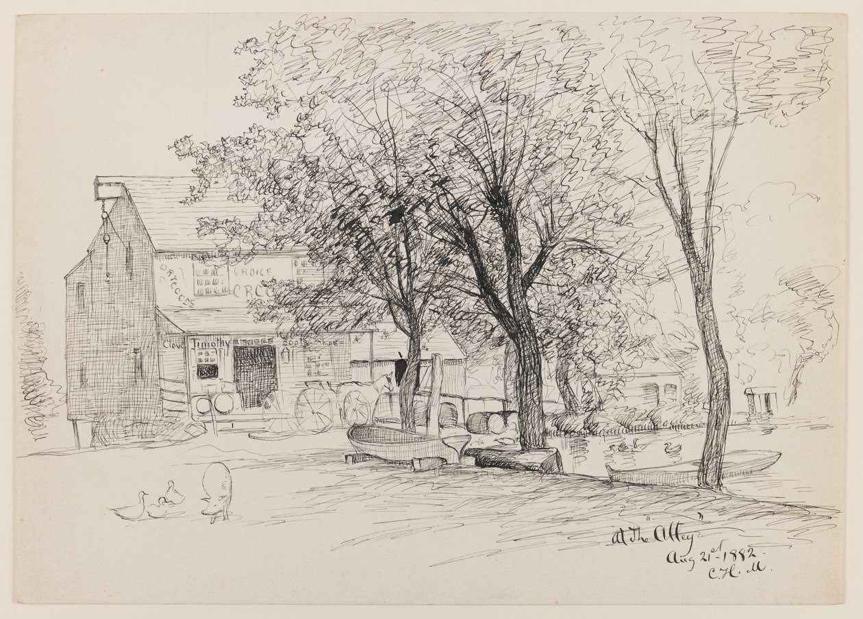 W Alei, 21 sierpnia 1882 r. autorstwa Charles Henry Miller