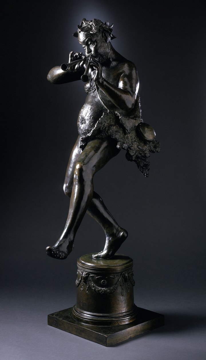 Silenus, c.1883 (brąz) autorstwa Charles Henry Niehaus