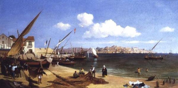 Port, Lizbona autorstwa Charles Henry Seaforth