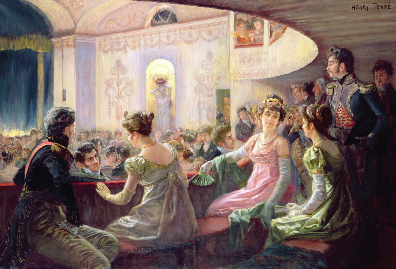 Interwał w Teatrze autorstwa Charles Henry Tenre