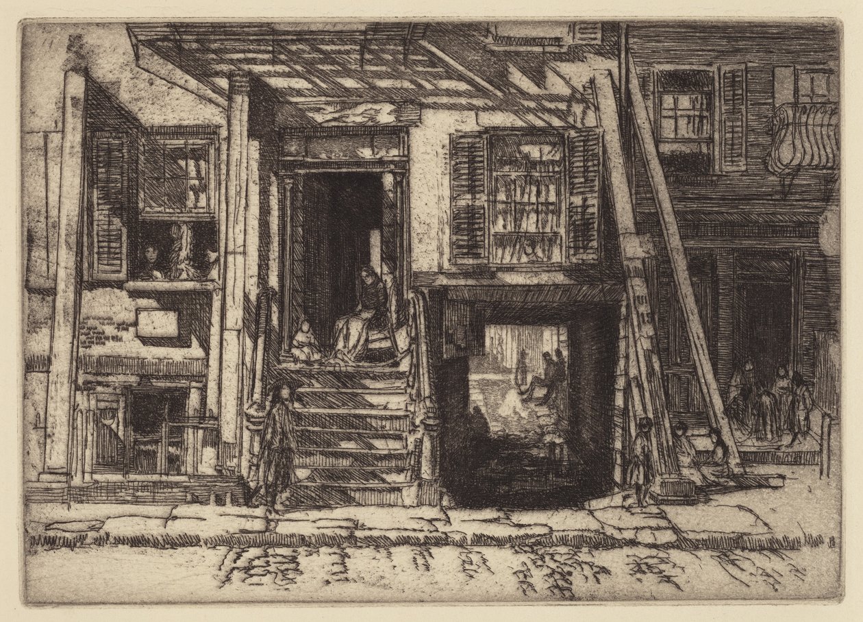 Skazana Kamienica, Nowy Jork autorstwa Charles Henry White