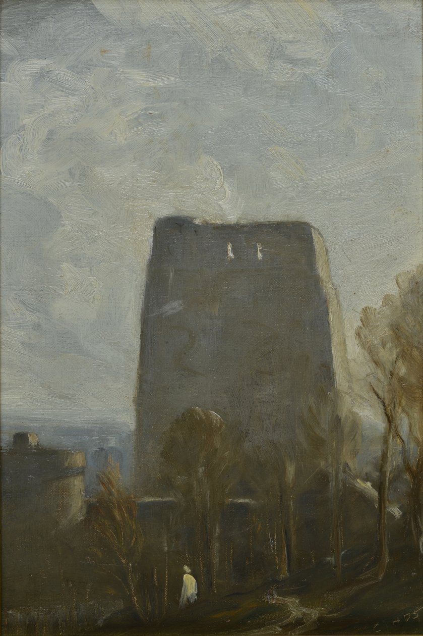 Zamek w Oksfordzie autorstwa Charles John Holmes