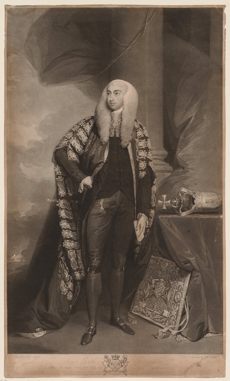 John, Lord FitzGibbon autorstwa Charles Howard Hodges
