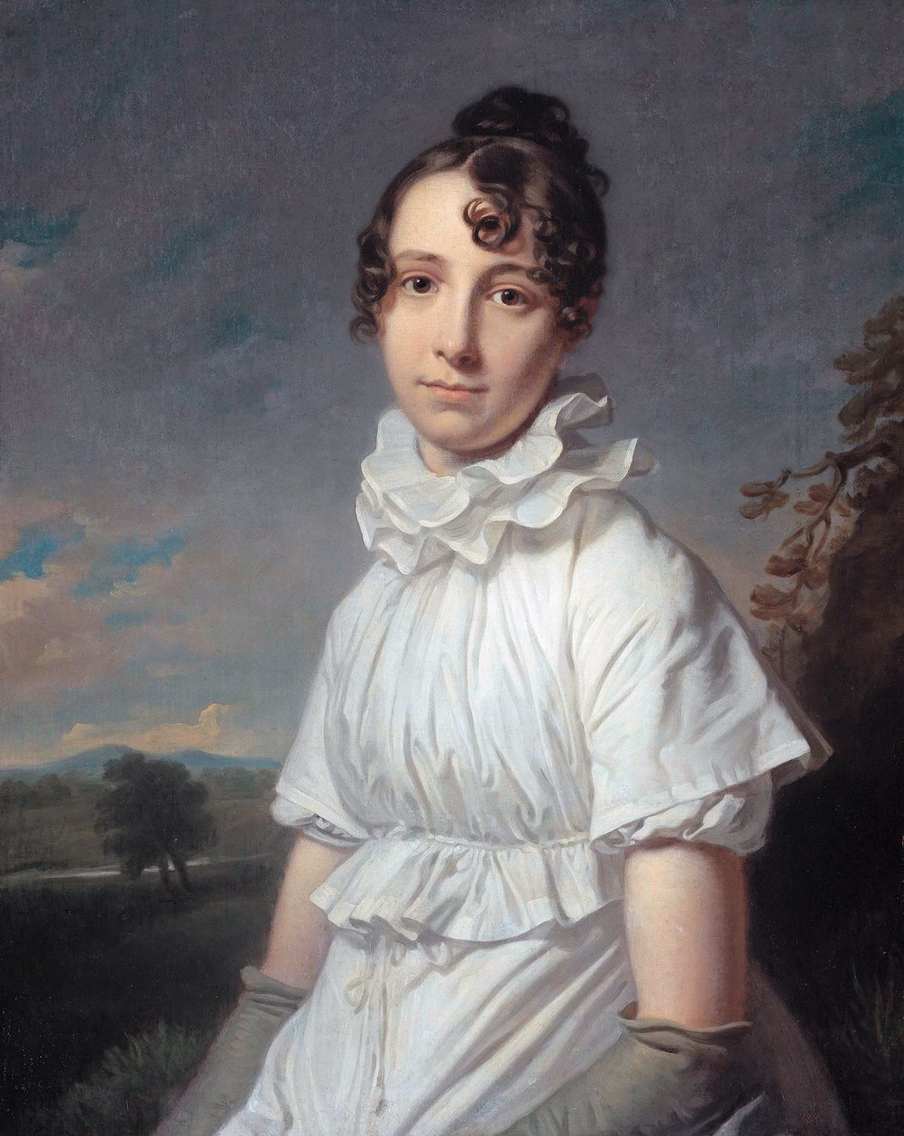 Portret Emmy Jane Hodges autorstwa Charles Howard Hodges