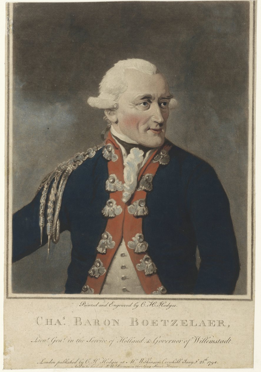 Portret Carela Barona van Boetzelaera autorstwa Charles Howard Hodges