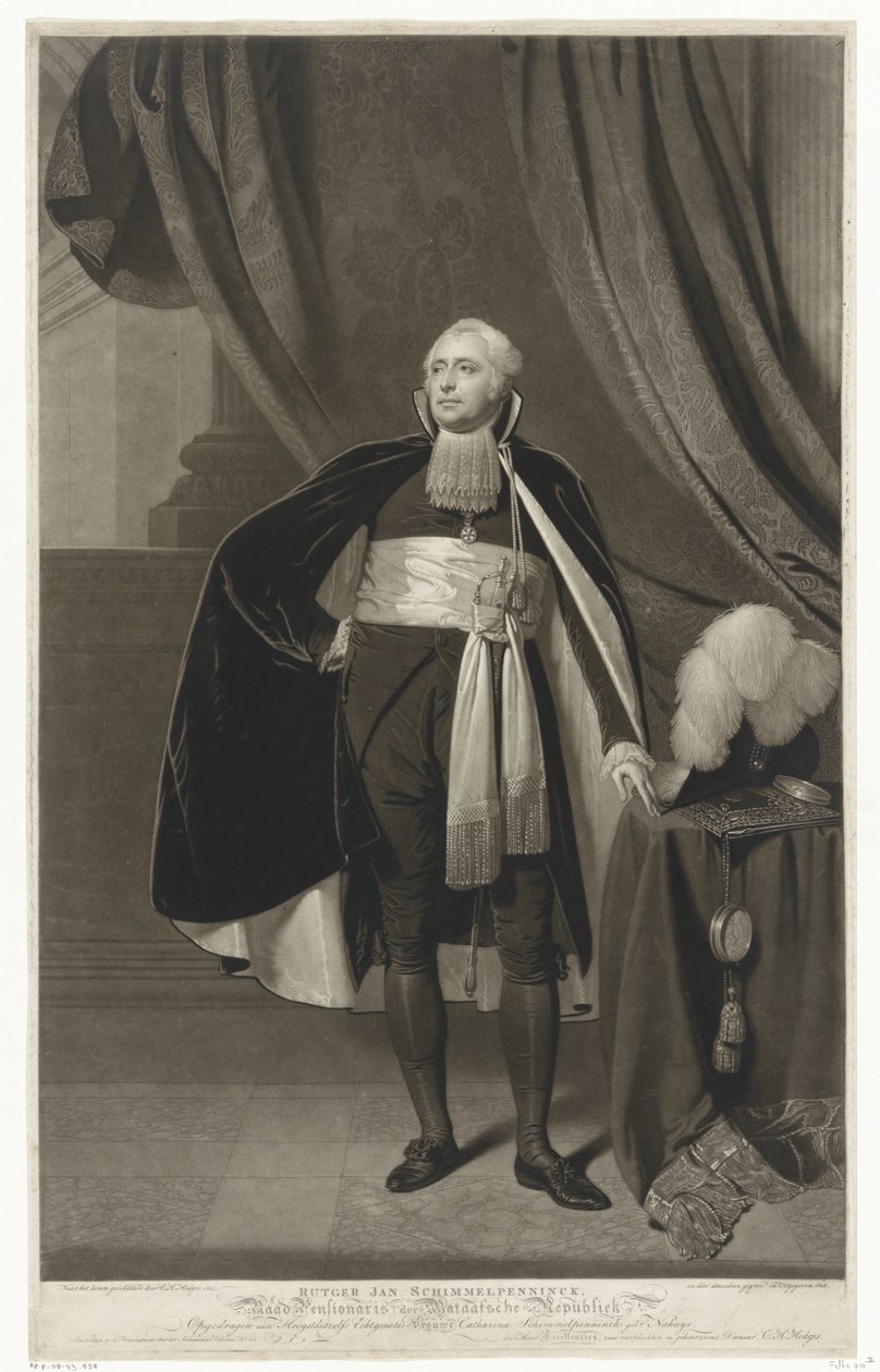 Portret Rutgera Jana Schimmelpennincka autorstwa Charles Howard Hodges