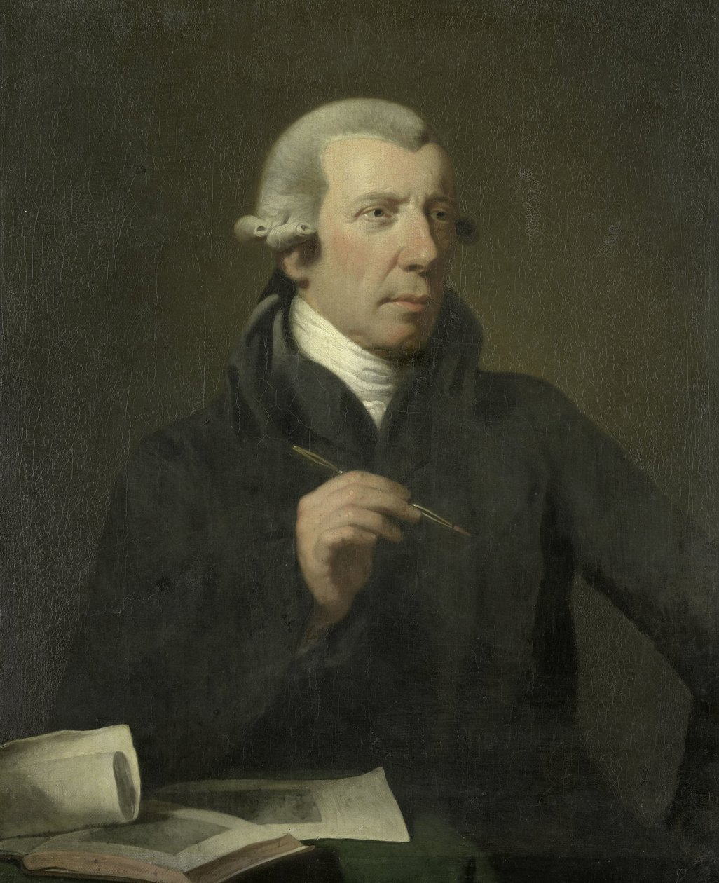 Reinier Vinkeles (1741-1816), rysownik i grawer autorstwa Charles Howard Hodges