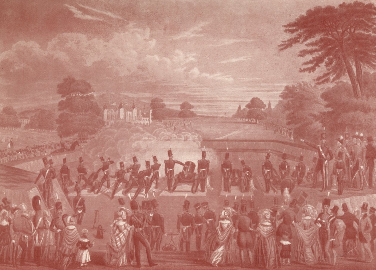 Bateria zaprawy w Woolwich, 1847 1909 autorstwa Charles Hunt