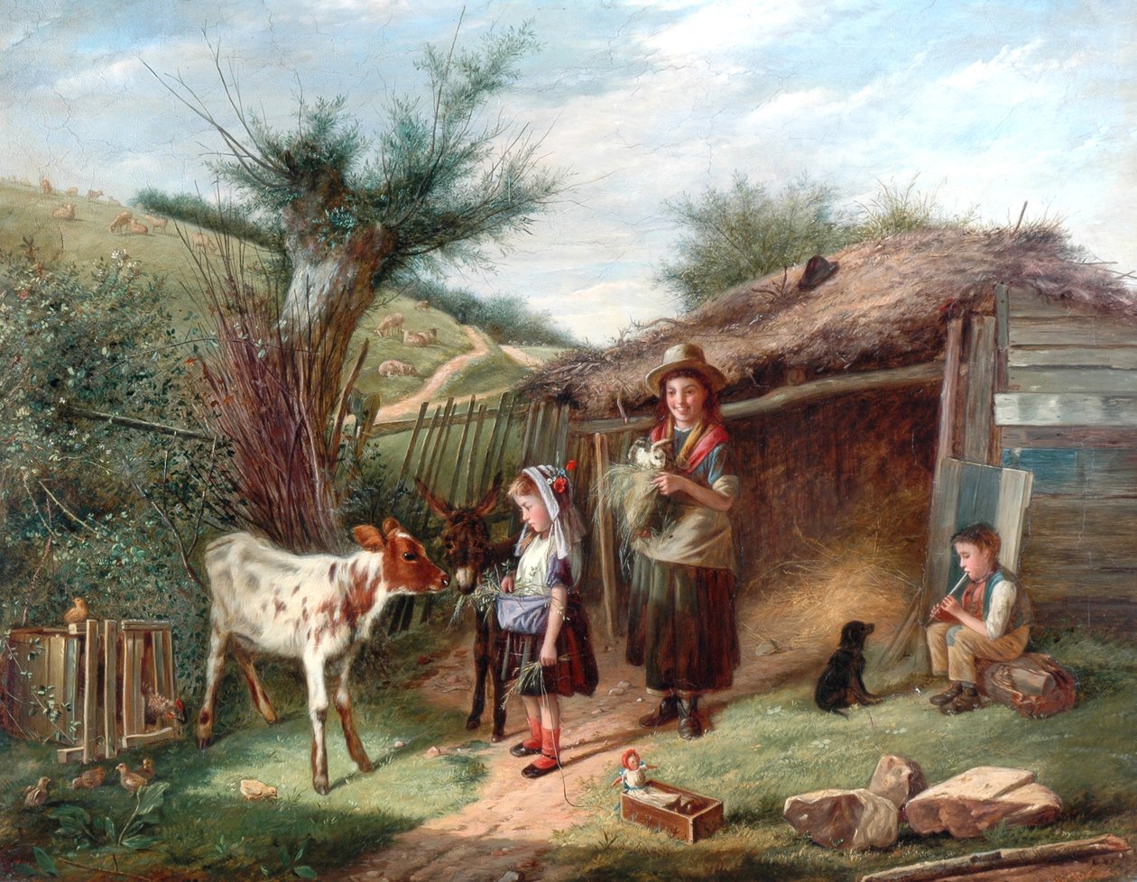 Zwierzęta, 1838 autorstwa Charles Hunt