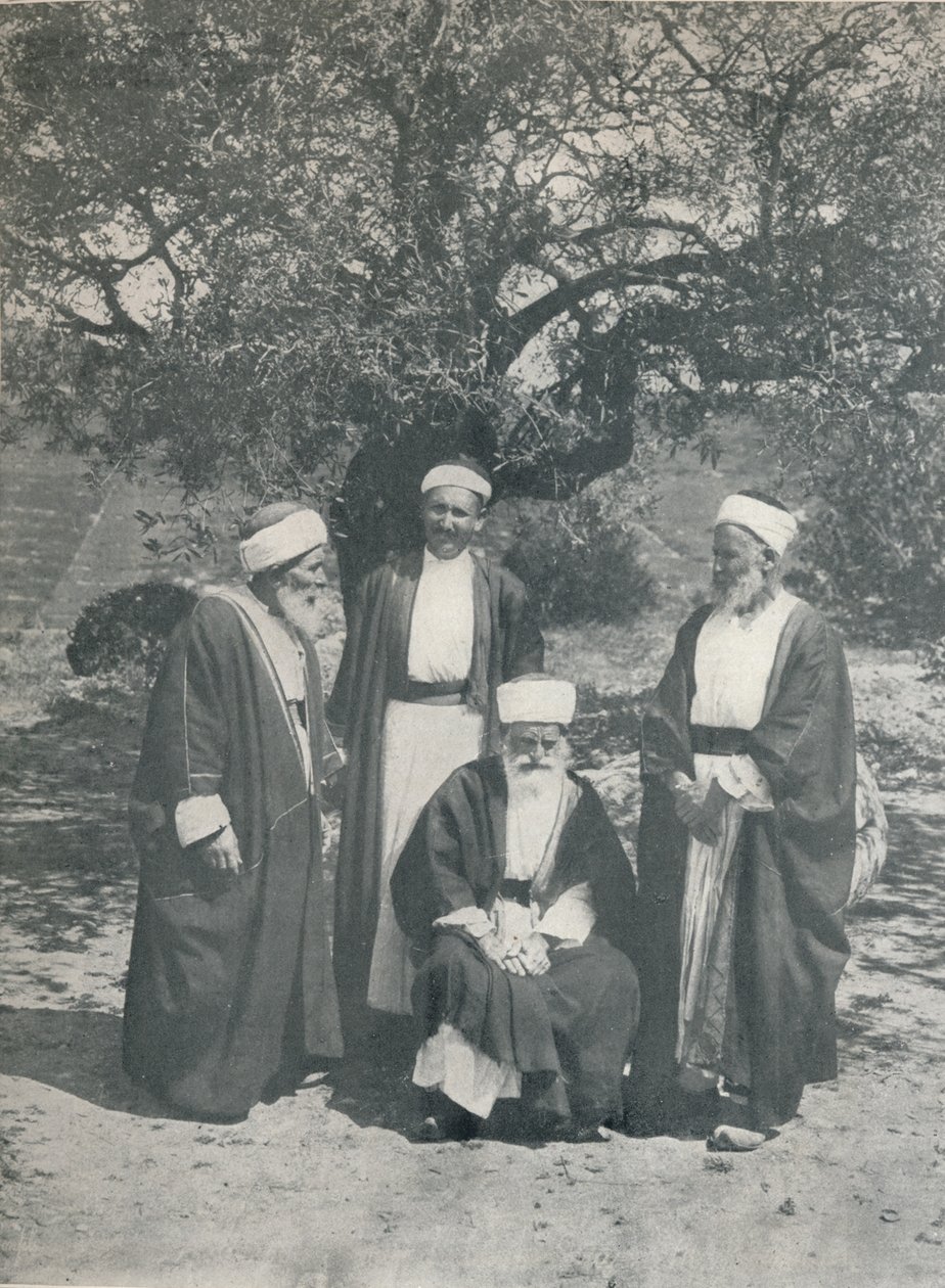 Druzowie Wodzowie, c1913 autorstwa Charles J. S. Makin