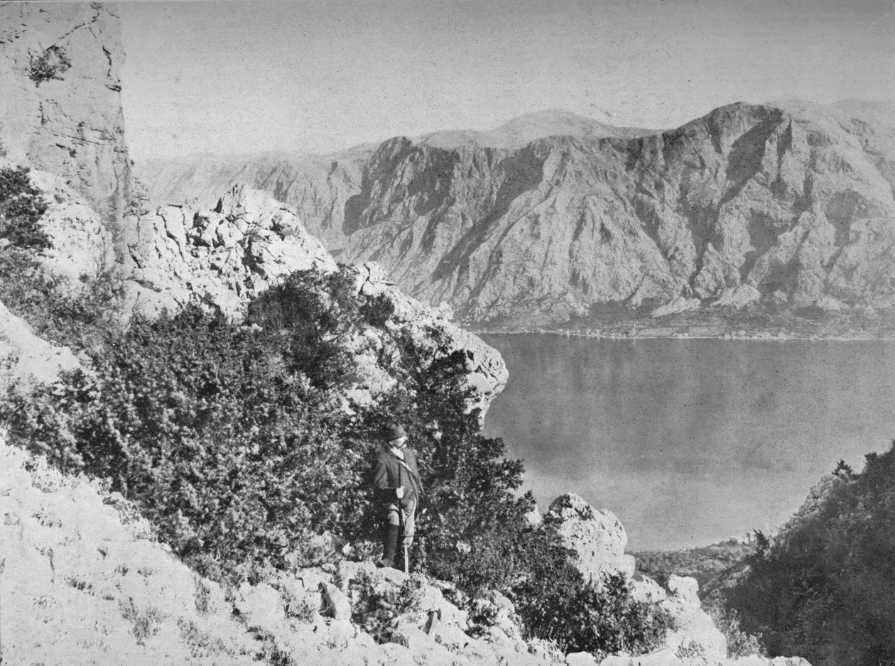 Mury obronne Czarnogóry, c1913 autorstwa Charles J. S. Makin