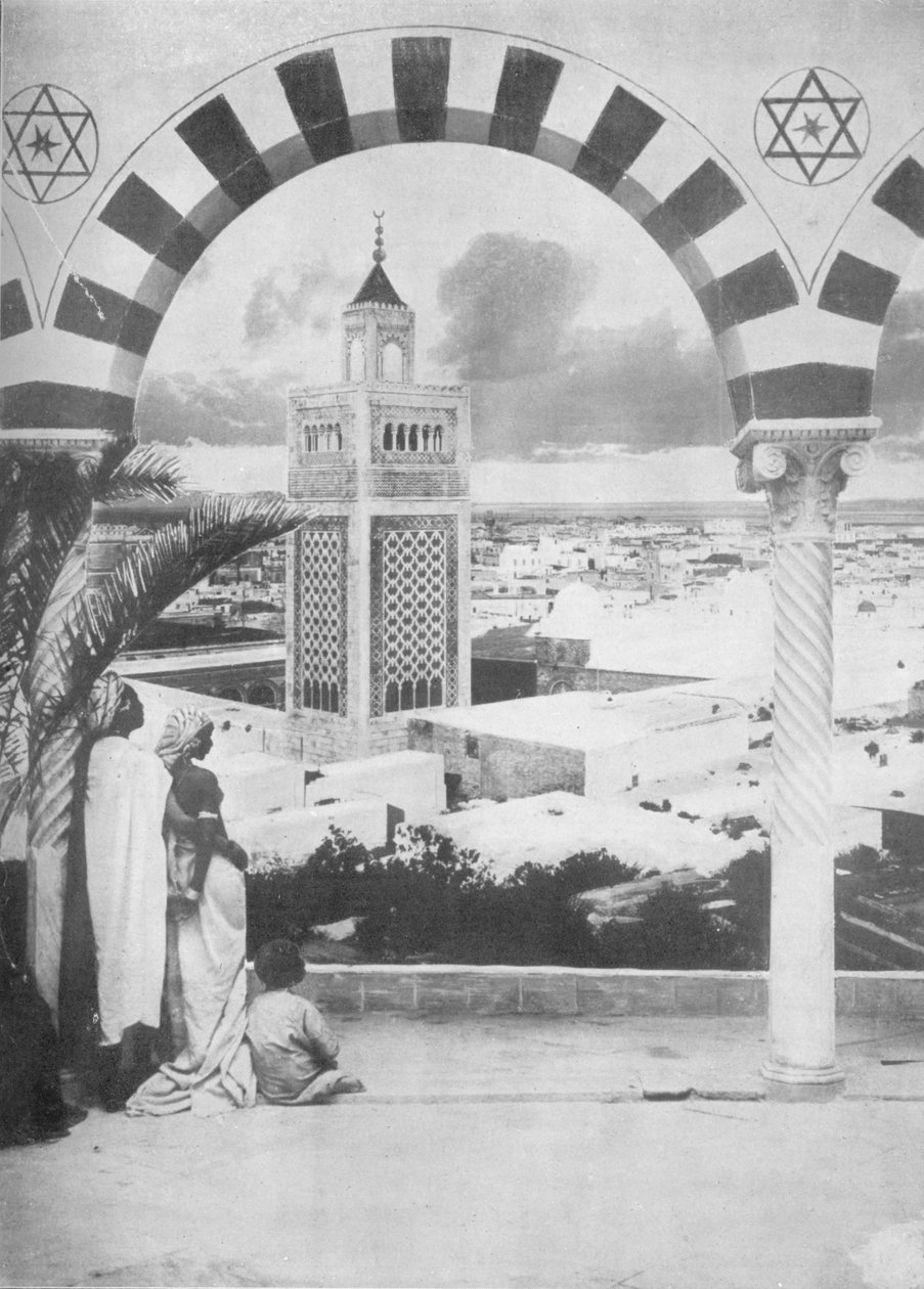 Tunis. Brama Wschodu, c1913 autorstwa Charles J. S. Makin