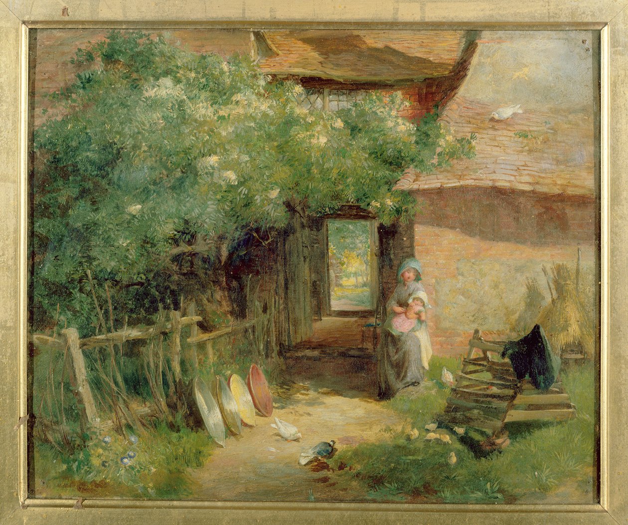 Ogród w domku autorstwa Charles James Lewis