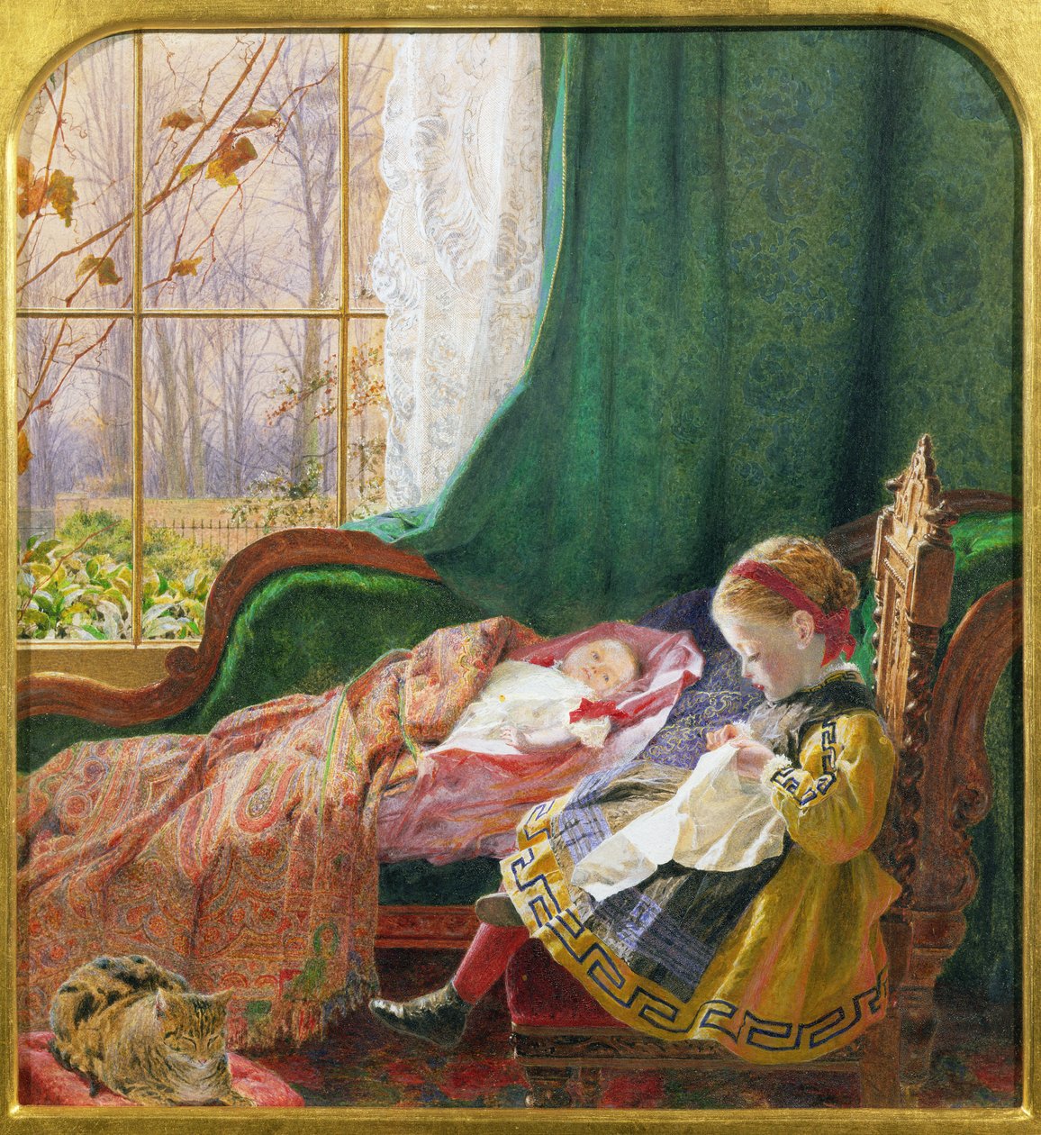 Szczęśliwe dni (mixed media) autorstwa Charles James Lewis