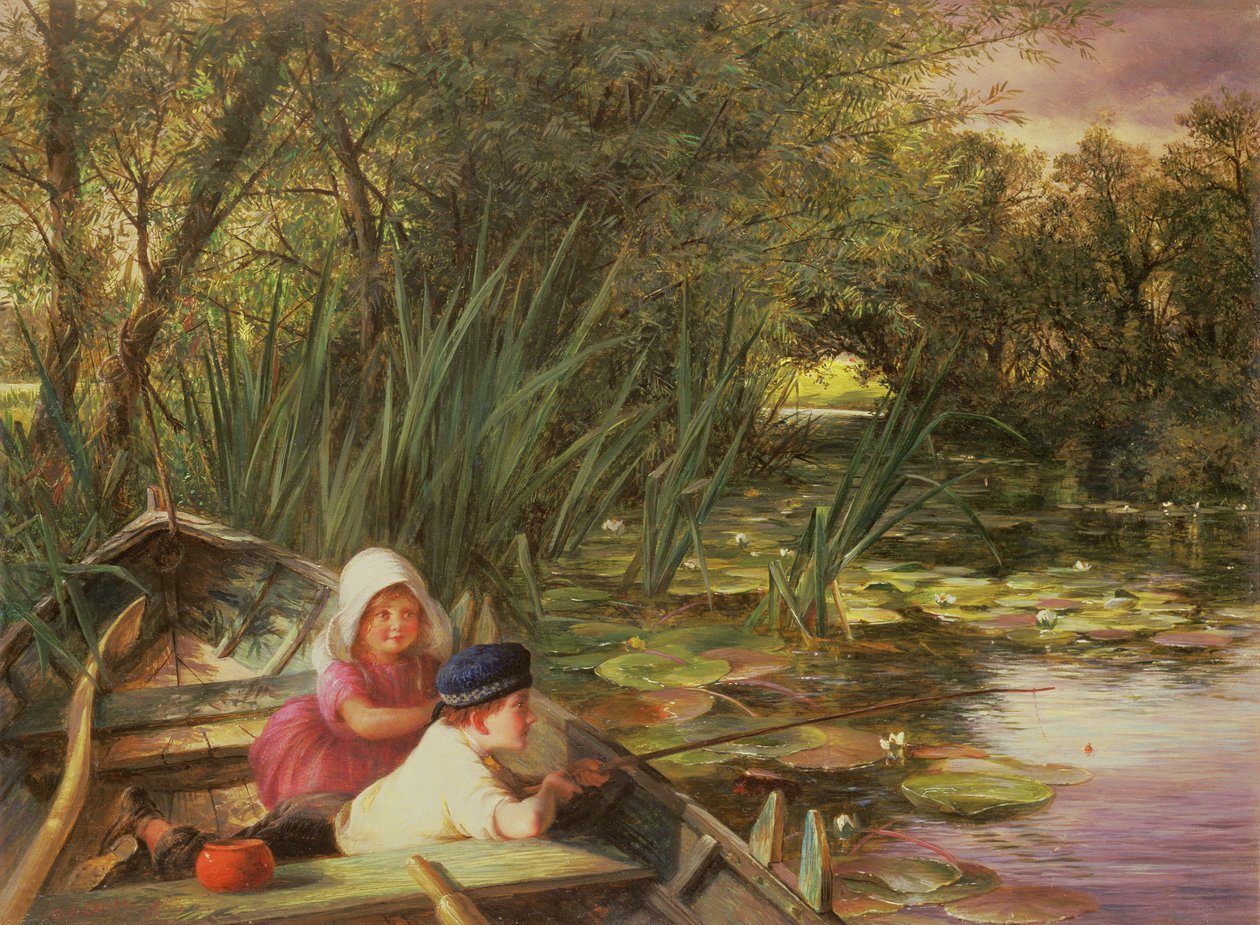 Czekam na kęs autorstwa Charles James Lewis