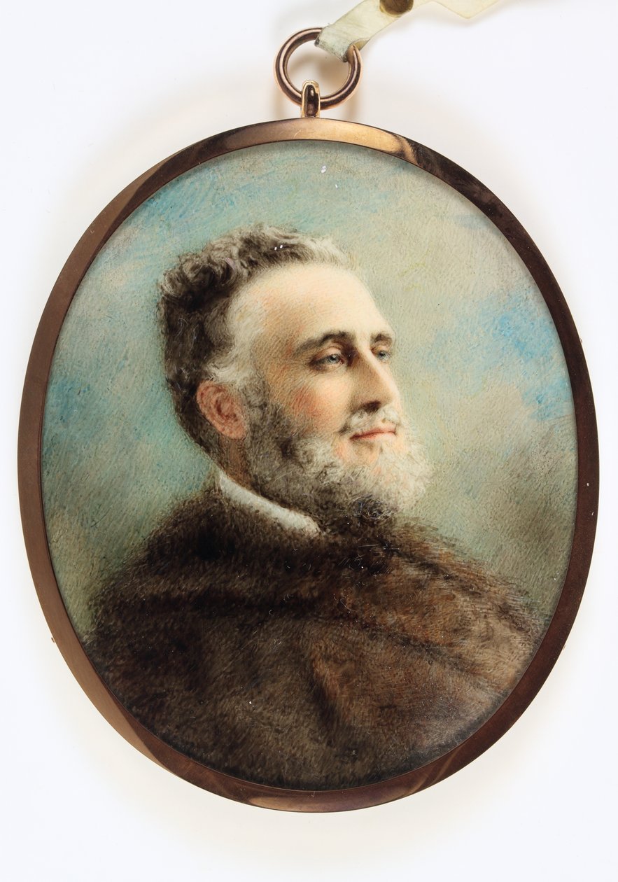 Generał porucznik Arthur Cavendish Bentinck (emalia) autorstwa Charles James Turrell