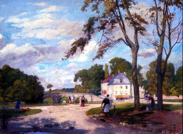 Popołudniowy spacer autorstwa Charles Jean Agard