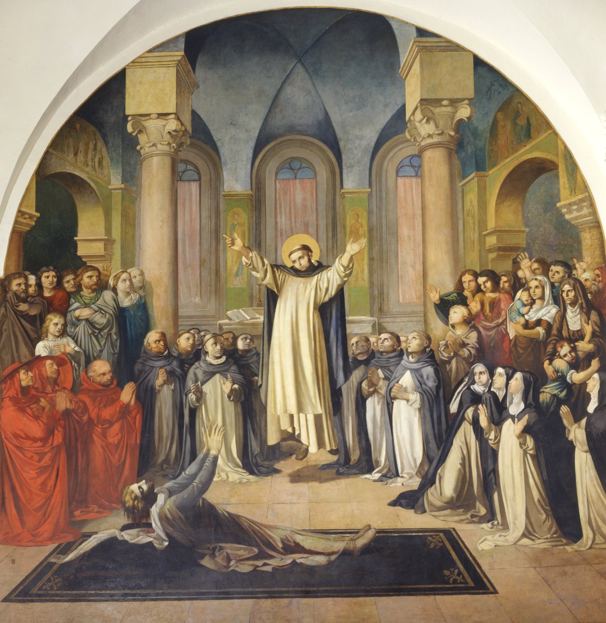 Zmartwychwstanie młodego Napoleona Orsini autorstwa Charles Jean Baptiste Besson