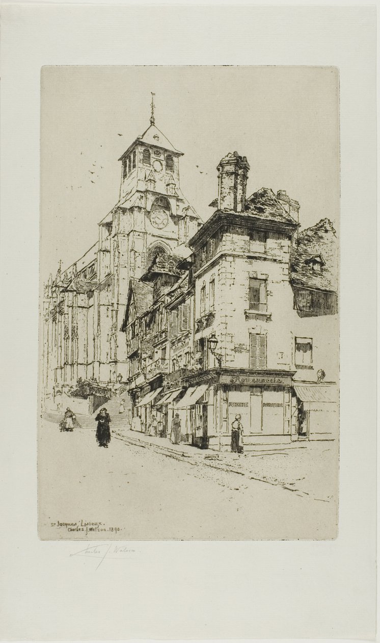 Św. Jakuba, Lisieux autorstwa Charles John Watson