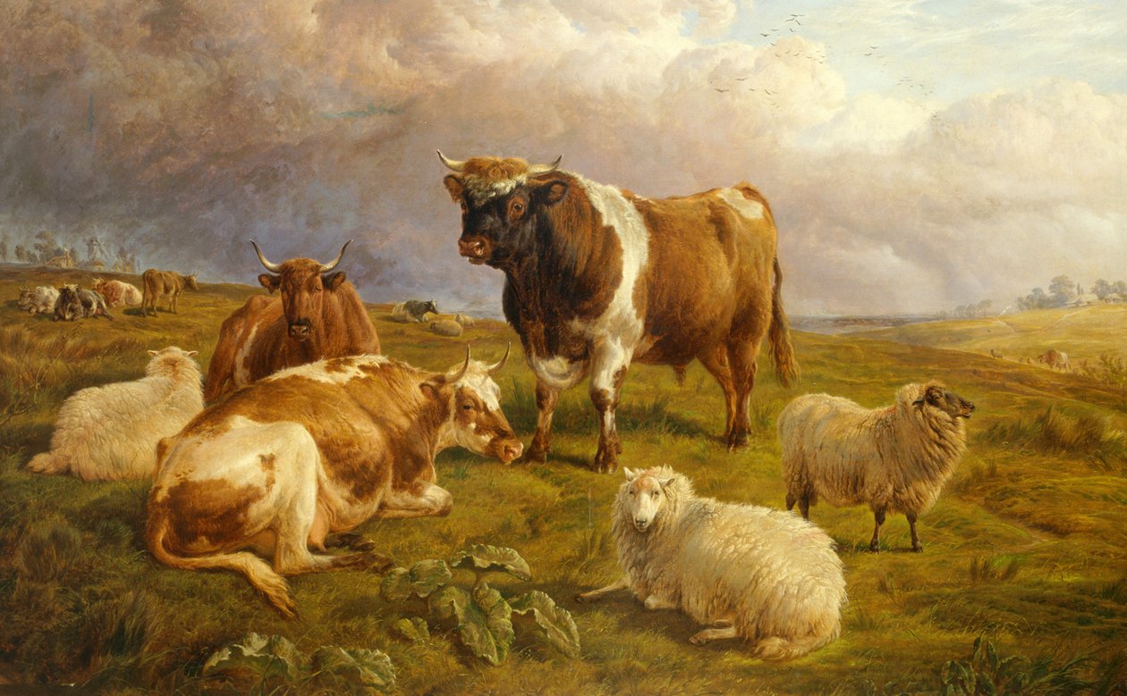 Repose (olej na płótnie) autorstwa Charles Jones