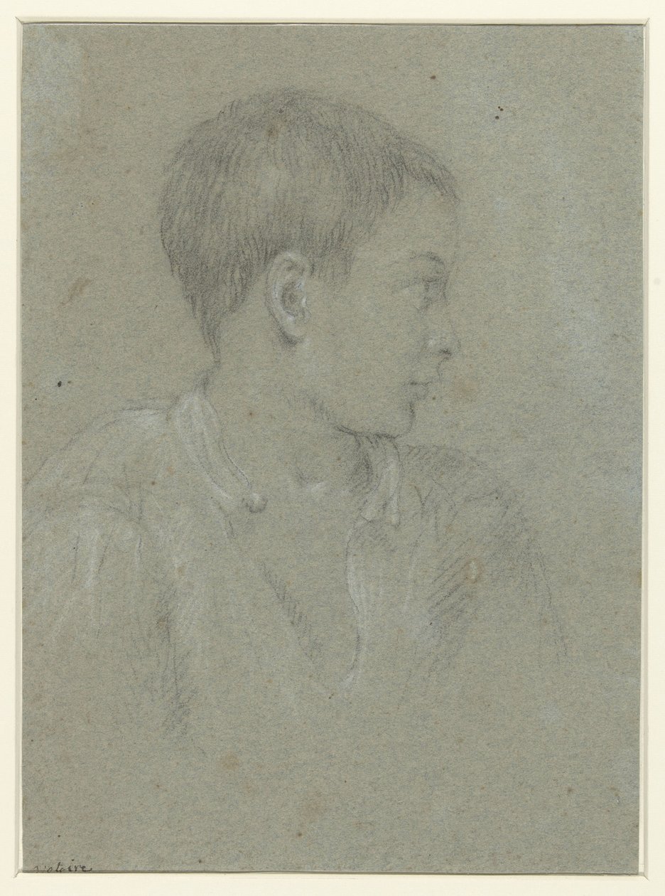 Włoski chłopcze, kieruj się w prawo autorstwa Charles Joseph Natoire (possibly)