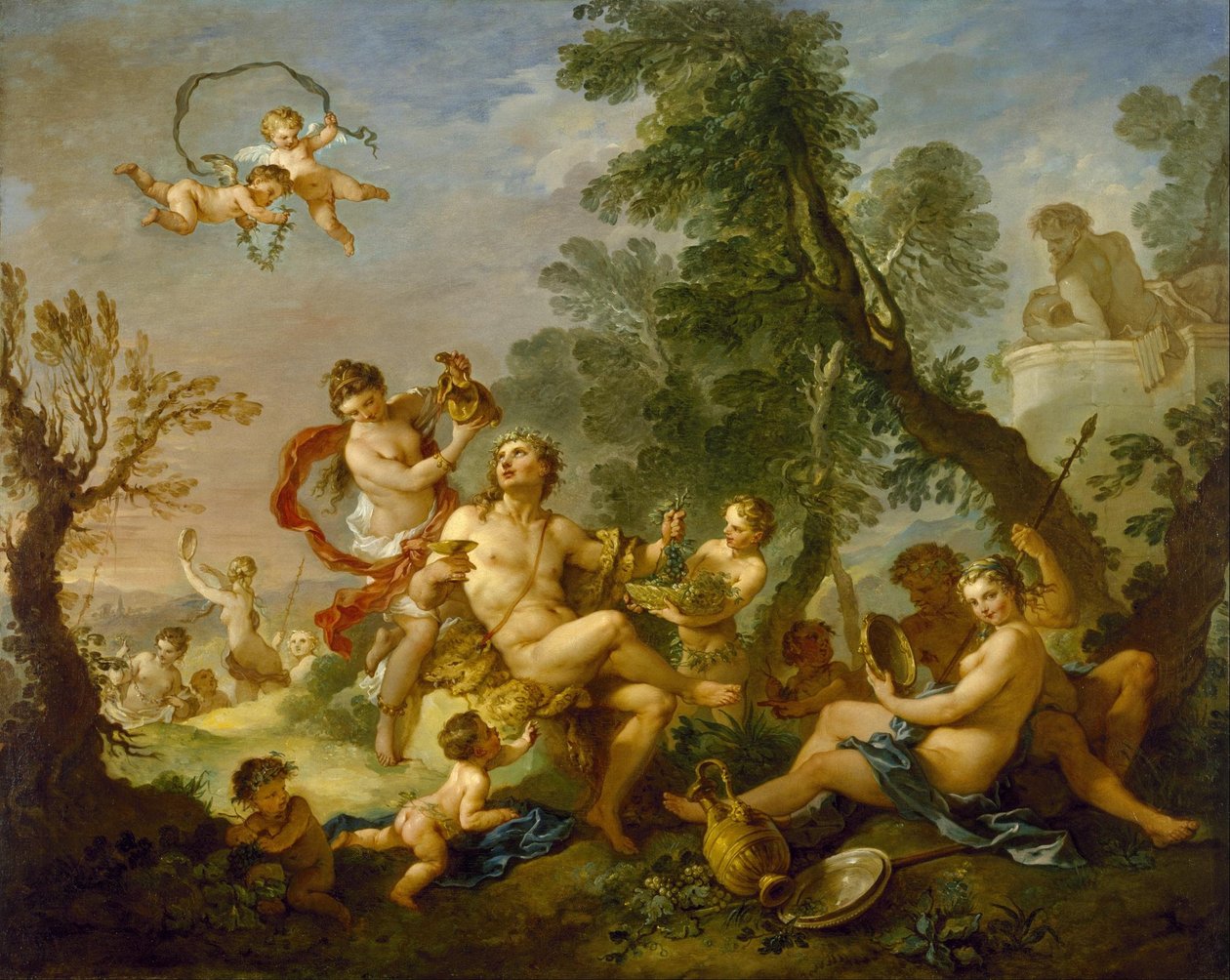 Bachanalia autorstwa Charles Joseph Natoire