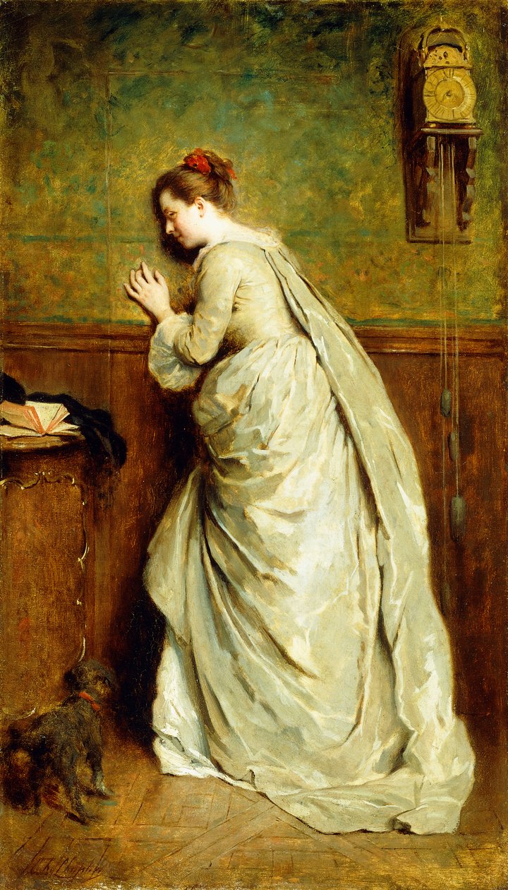 Podsłuchana rozmowa, autorstwa Charles Joshua Chaplin