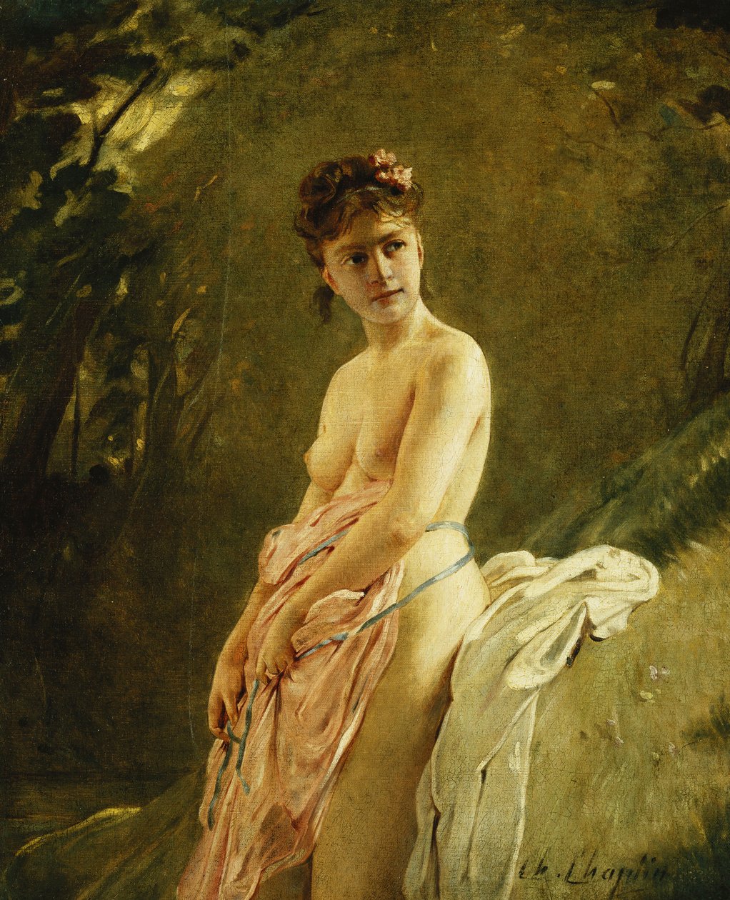 Kąpiący się, autorstwa Charles Joshua Chaplin