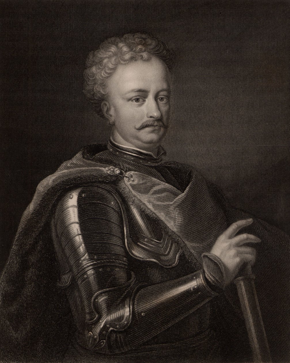 Jan Sobieski, Jan III, król Polski od 1674 r. autorstwa Charles Knight