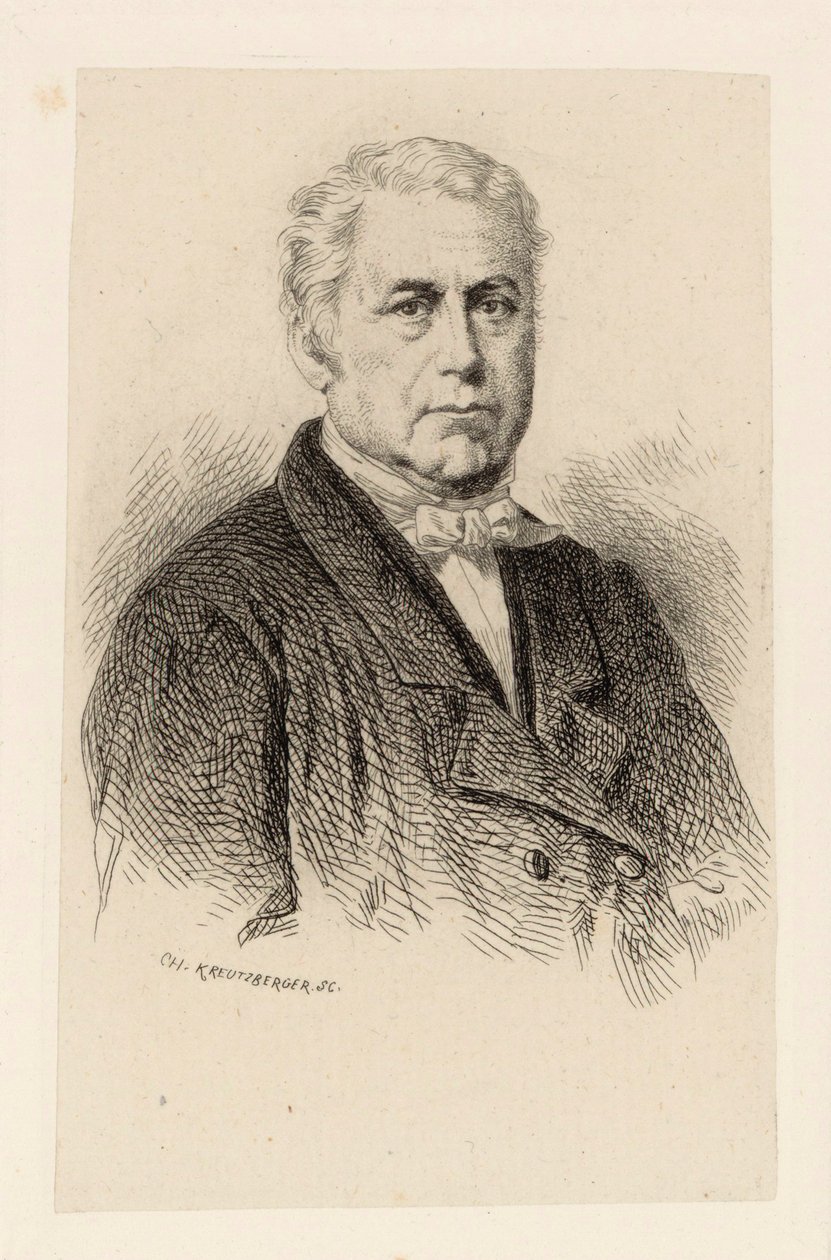 Portret kompozytora Wilhelma Kienzla 1857-1941. autorstwa Charles Kreutzberger
