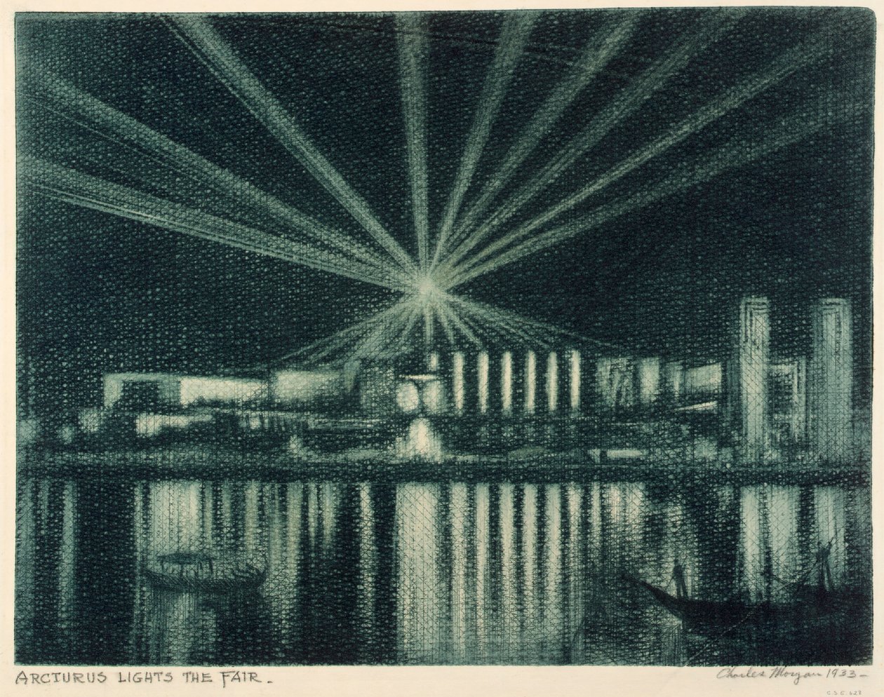 Światła Arcturus na targach autorstwa Charles L. Morgan