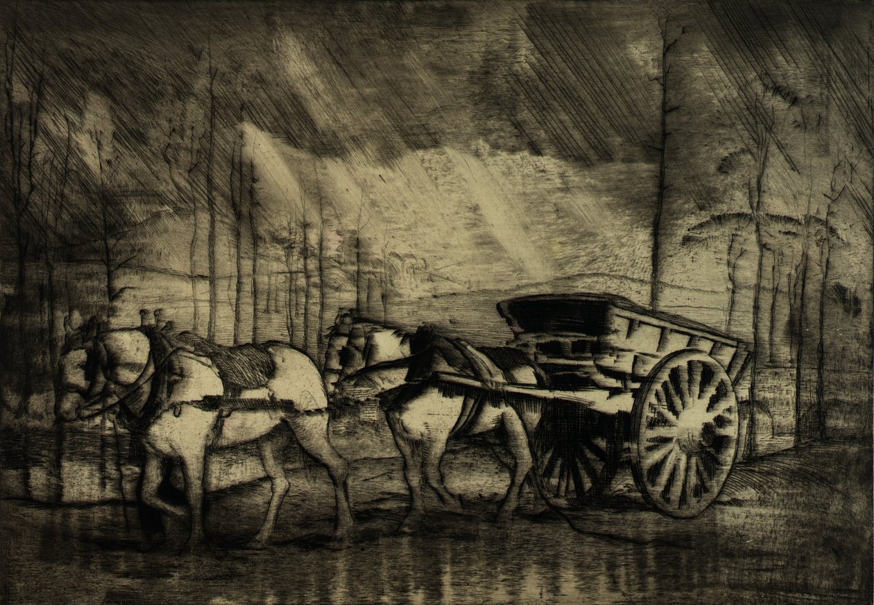 Pokój - w burzy - Flandria autorstwa Charles L. Morgan
