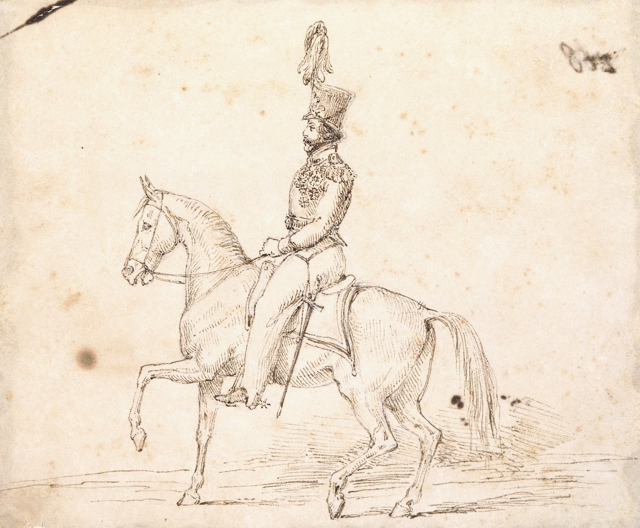 Cesarz Pedro I, c. 1825-6 autorstwa Charles Landseer