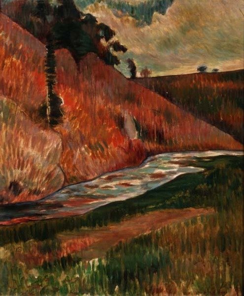 Bretoński krajobraz autorstwa Charles Laval