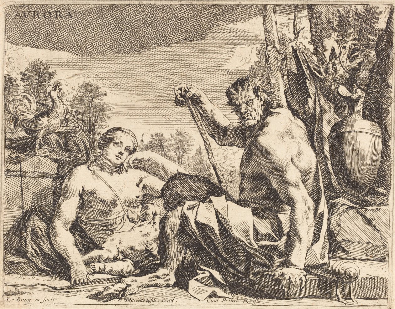 Zorza Polarna (Świt) autorstwa Charles Le Brun