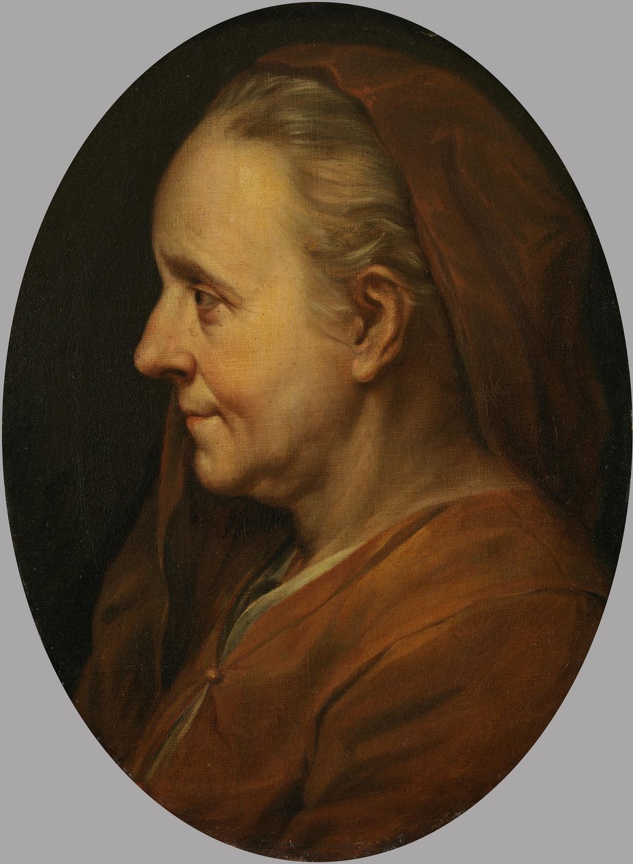 Popiersie starszej kobiety autorstwa Charles Le Brun