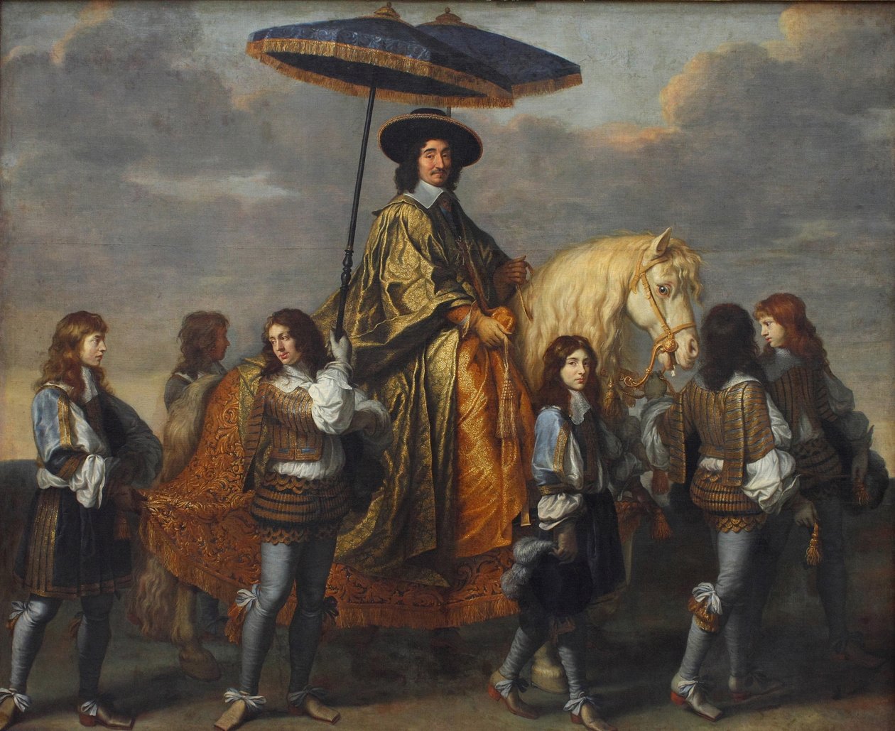 Kanclerz Séguier przy wjeździe Ludwika XIV do Paryża, 1660 autorstwa Charles Le Brun