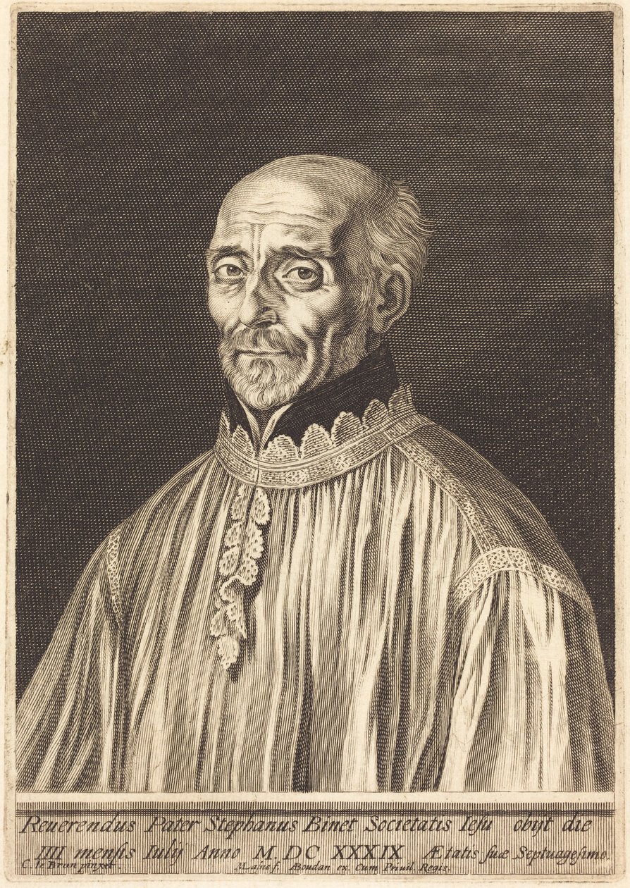 Étienne Binet autorstwa Charles Le Brun