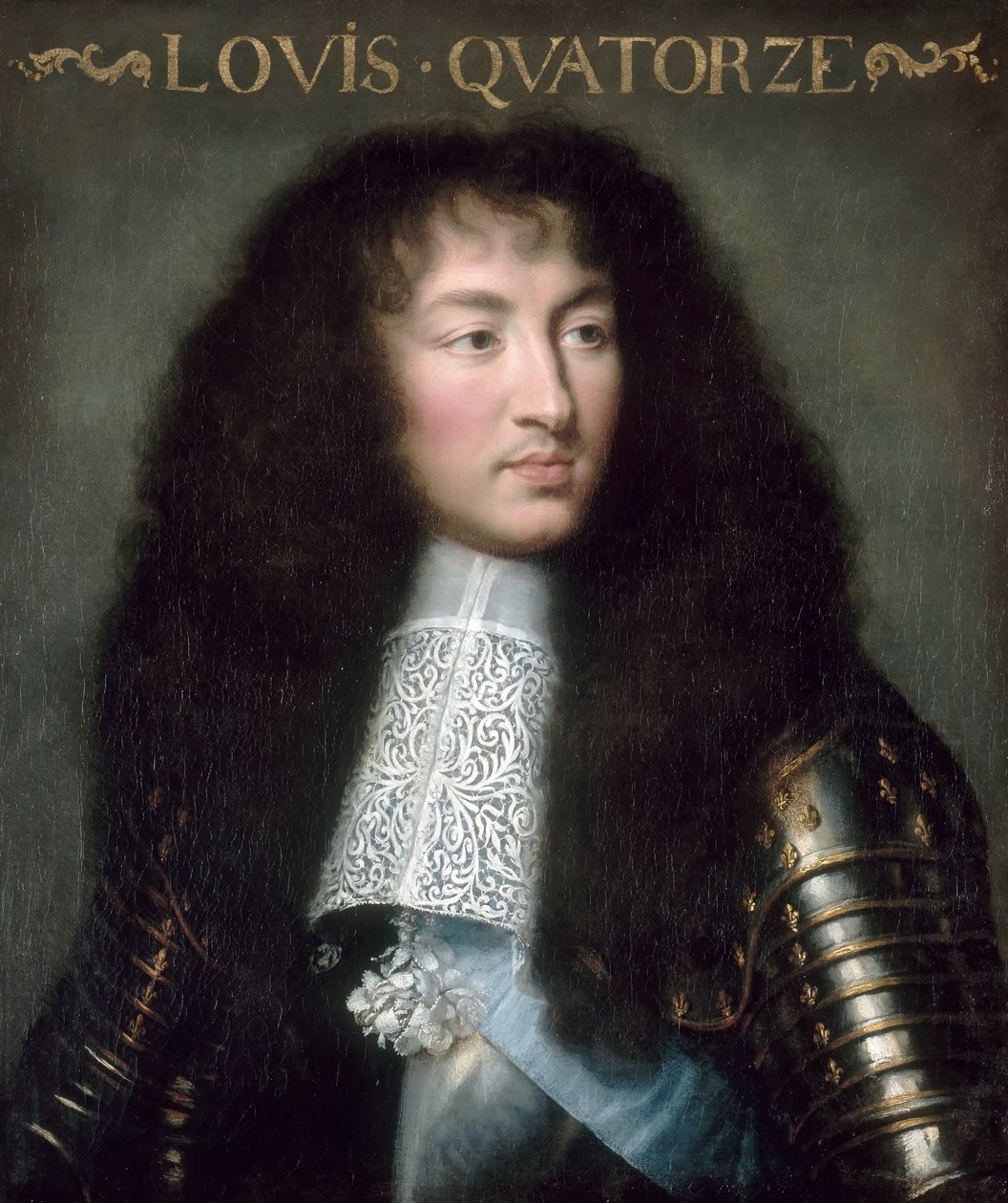 Ludwik XIV, król Francji 1638-1715 autorstwa Charles Le Brun