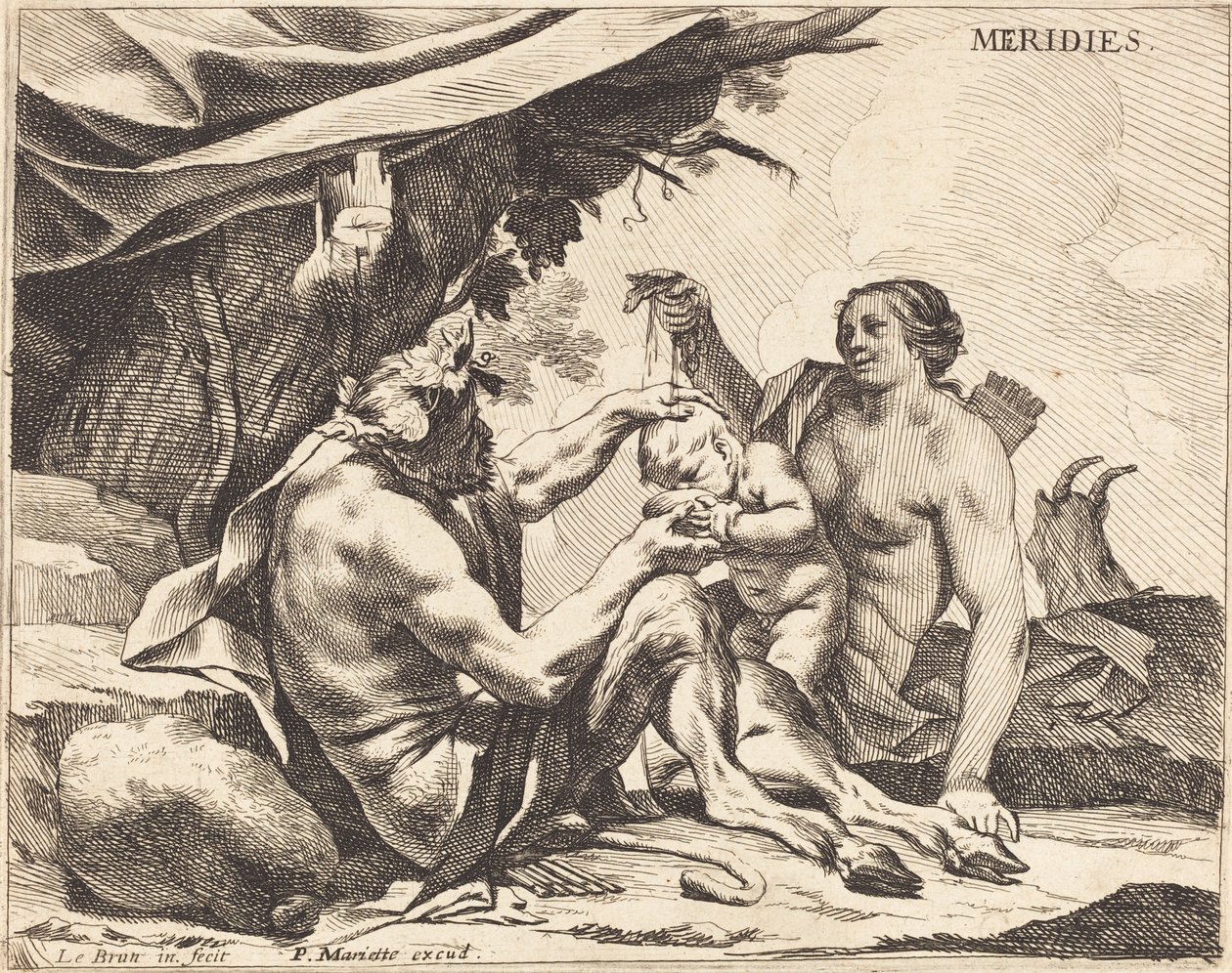 Meridie (południe) autorstwa Charles Le Brun