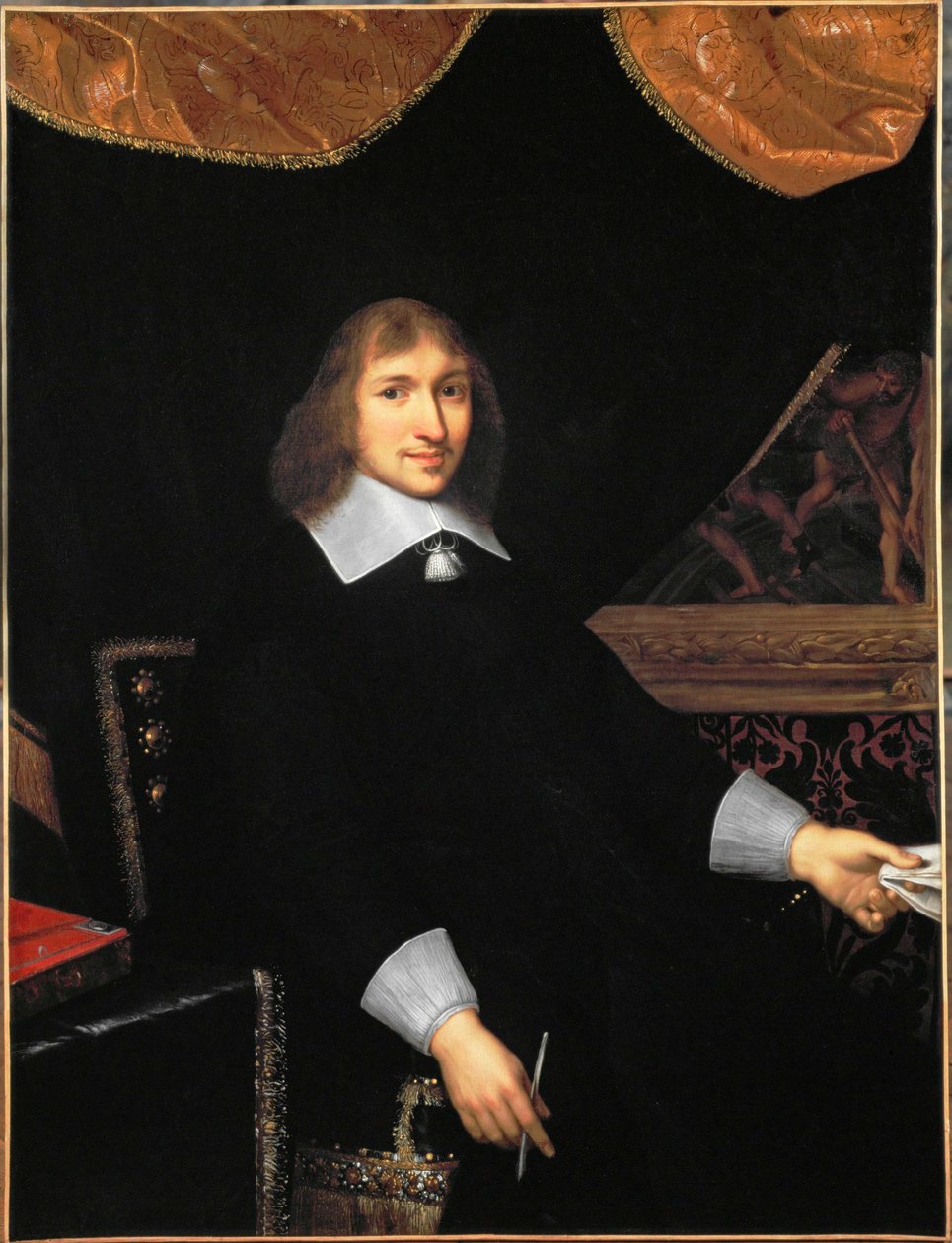 Nicolas Fouquet, minister finansów króla Ludwika XIV ... autorstwa Charles Le Brun