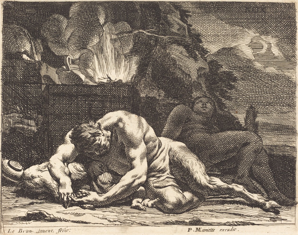 Nox (Noc) autorstwa Charles Le Brun