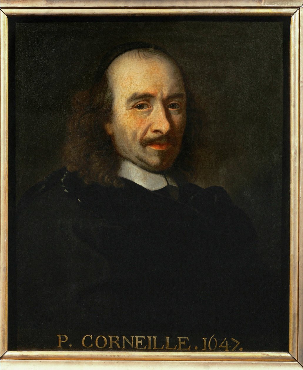 Poeta Pierre Corneille ... (obraz na płótnie) autorstwa Charles Le Brun